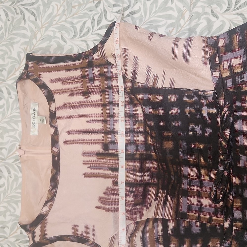 Beth Bowley cotton/silk dress, size 6 - Picture 8 of 8